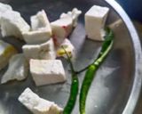 A picture of step 3 of Dilbar Paneer.