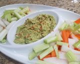A picture of step 3 of Avocado hummus.