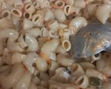 A picture of step 4 of Veg. Macaroni.