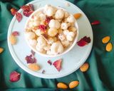 A picture of step 5 of Makhana Coconut Paag 😋A Sweet Delight for Janmashtami.