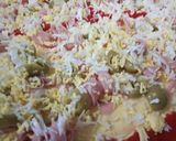 Foto del paso 3 de la receta: Pionono relleno de jamón y queso