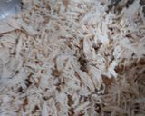 A picture of step 1 of Buffalo chicken dip.