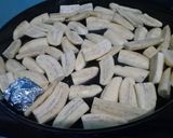 A picture of step 4 of Roasted garlic bananas #themechallenge...cookingwithbananas.