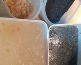 A picture of step 1 of Calming cooler Drink.