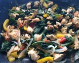 Foto del paso 6 de la receta: Pechuga de pollo con espinacas