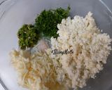 A picture of step 1 of Paneer Dill Biscuits.