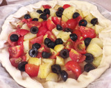 Foto del passaggio 3 della ricetta Torta salata patate e pomodorino ciliegino