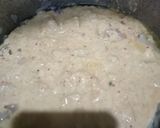 A picture of step 3 of Tikka macroni.