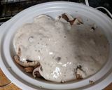 A picture of step 12 of Smothered Mushroom Meat.