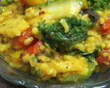 A picture of step 6 of Mix lentil Mexican khichadi (Jain and regular).