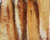 A picture of step 2 of Fried Cuban Bread in Olive Oil.