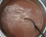 Foto langkah ke 2 dari resep Pudding Coklat Kelapa.