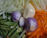 Foto langkah ke 1 dari resep Tumis Sayur Renyah Ebi.
