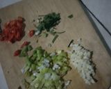 Foto langkah ke 1 dari resep Nasi Goreng Daun Jeruk kilat.