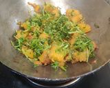A picture of step 5 of Falahari Kaddu.