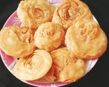 चिरोटे (chirote recipe in Hindi) रेसिपी चरण 7 फोटो