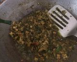 Foto langkah ke 4 dari resep Sambal ijo teri nasi dan tempe.