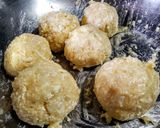 A picture of step 7 of Yuca Arepas with Cheese.