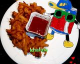 A picture of step 4 of Mix Vegetables Pakoras.
