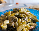 Foto del paso 5 de la receta: Pasta con verduras y salmón