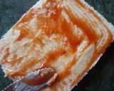 A picture of step 1 of Veg Sandwich in 2ways.