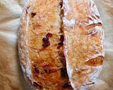 Foto langkah ke 14 dari resep Cranberries Sourdough Bread 77%.