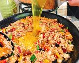 Hình bước làm 8 của món Paella Tây Ban Nha Thập Cẩm (Thiếu Trai Đen) 🥘