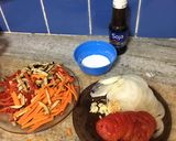 Foto del paso 2 de la receta: Salteado de vegetales con fideos estilo oriental