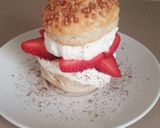 Foto del paso 4 de la receta Hamburguesas de fresas con nata