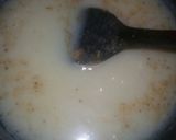 A picture of step 5 of Besan ka halwa.