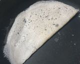 A picture of step 8 of Neer Dosa.