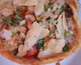 A picture of step 5 of Katturi chaat.