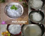 Foto langkah ke 5 dari resep Dadar Gulung Cokelat Isi Unti Kelapa.