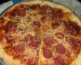 Foto langkah ke 9 dari resep Pizza Sosis Homemade 😄.