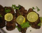 A picture of step 3 of Mutton Seekh kabab.