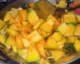 कद्दू की सब्जी (Kaddu ki sabzi recipe in hindi) रेसिपी चरण 3 फोटो