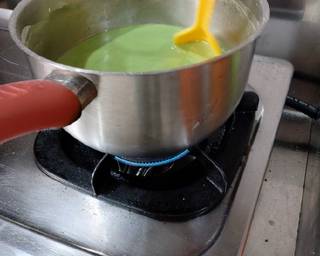 Es Cendol Tepung Beras Pandan Asli - Step 4