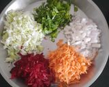 A picture of step 1 of Vegetable appe.
