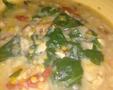 Foto del paso 4 de la receta Sopa de lentejas rojas, champiñones, patata rallada y Agua de Mar