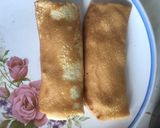 Kókuszkrémes palacsinta csokoládé öntettel recept fázis 4 fotója