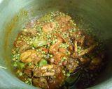 A picture of step 10 of Chicken mtr pulao.