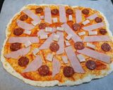 Gluténmentes húsos pizza, növényi sajttal recept fázis 4 fotója
