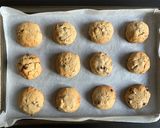 A picture of step 4 of Dates & Walnuts Cookies.