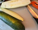 Csirkemelles paradicsomos rakott cukkini recept fázis 2 fotója