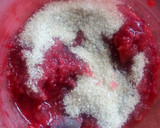 A picture of step 2 of Grapes and Raspberry.