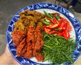 รูปขั้นตอนการทำที่ 1 ของ เนื้อหนอกผัดพริกแกงใต้