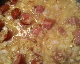 A picture of step 7 of Ginger ale Sausage and Rice.