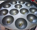 A picture of step 2 of Dahi Vada.