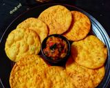 बेसन मठरी (Besan Mathri recipe in hindi) रेसिपी चरण 3 फोटो