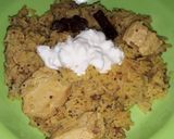 Foto langkah ke 10 dari resep Bareilly Chicken Korma Pulao.